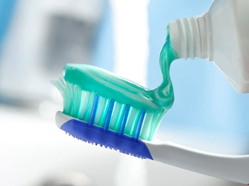 dentist in lexington | tooth brush and toothpaste